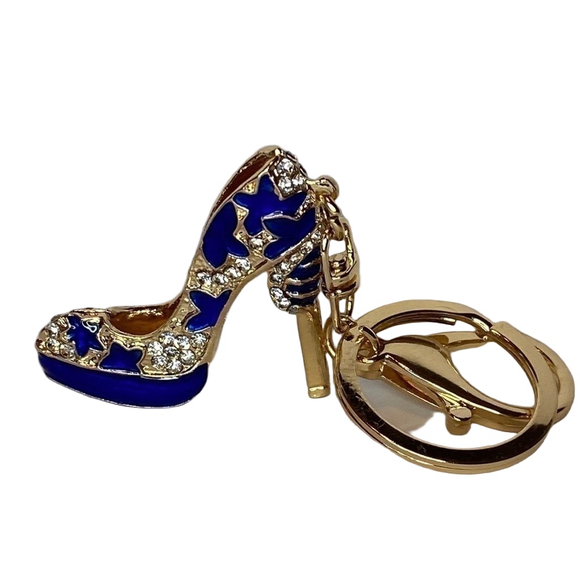Accessories - BLUE & GOLD HEEL KEYCHAIN ✨✨✨